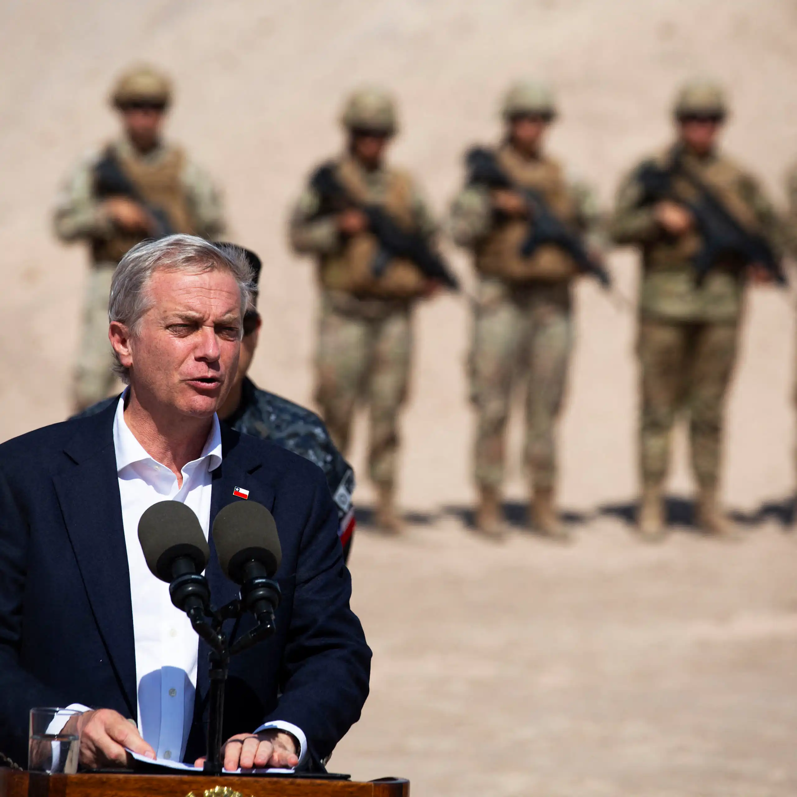 Klast en gros plan à la tribune.