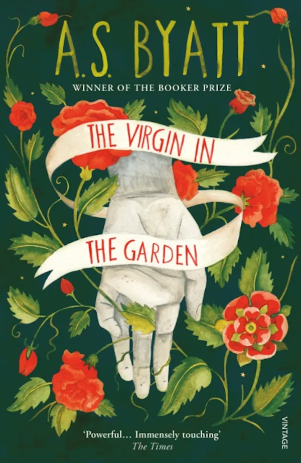 Book jacket for The Virgin in the Garden by A.S. Byatt