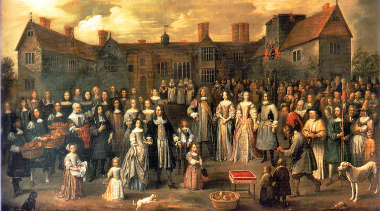 The Tichborne Dole (1671) by Gillis van Tilborgh