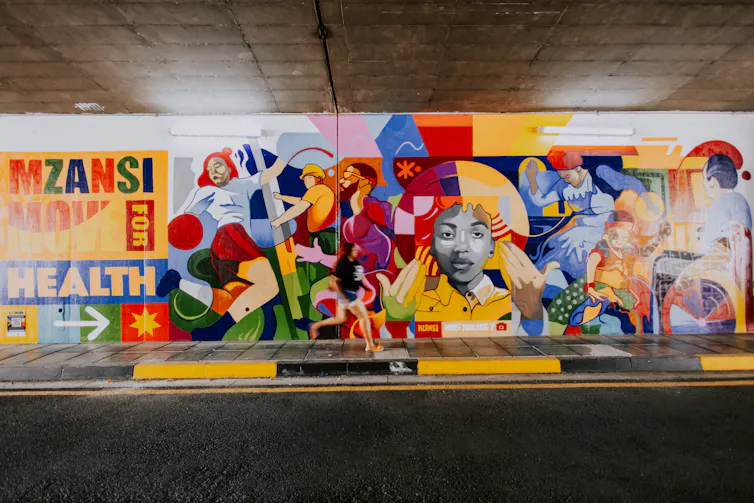 Une fresque sur la santé