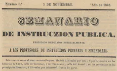 Why will we write the way in which we do? Spelling, regulations and controversies 2 Titles of El Clamor del Magisterio and Semanario de Instruczion Publica, one of the forums for debate on the reform of Spanish spelling in the 19th century.