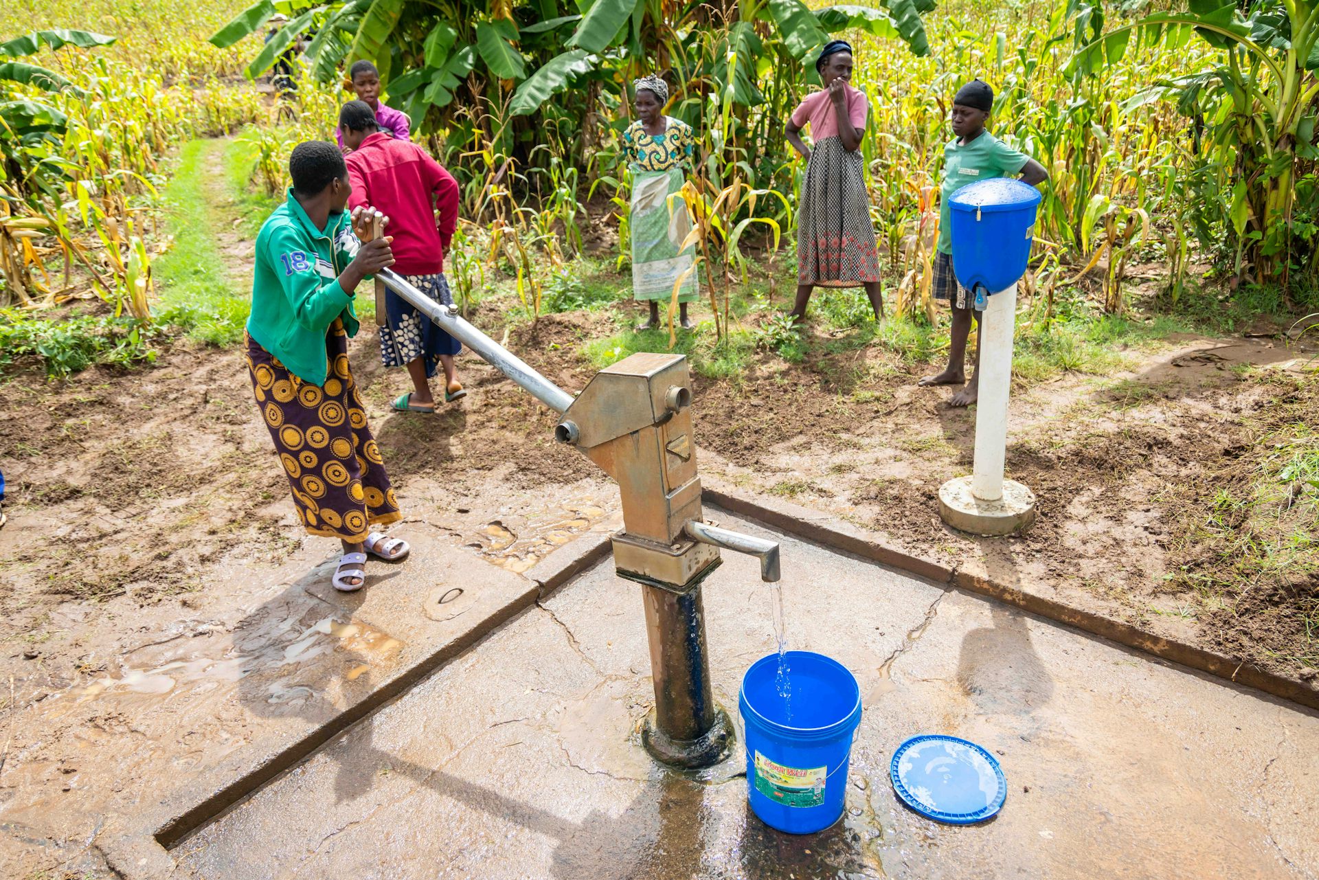 Handpumps bring water to rural African communities, but many are broken – study models how best to maintain them
