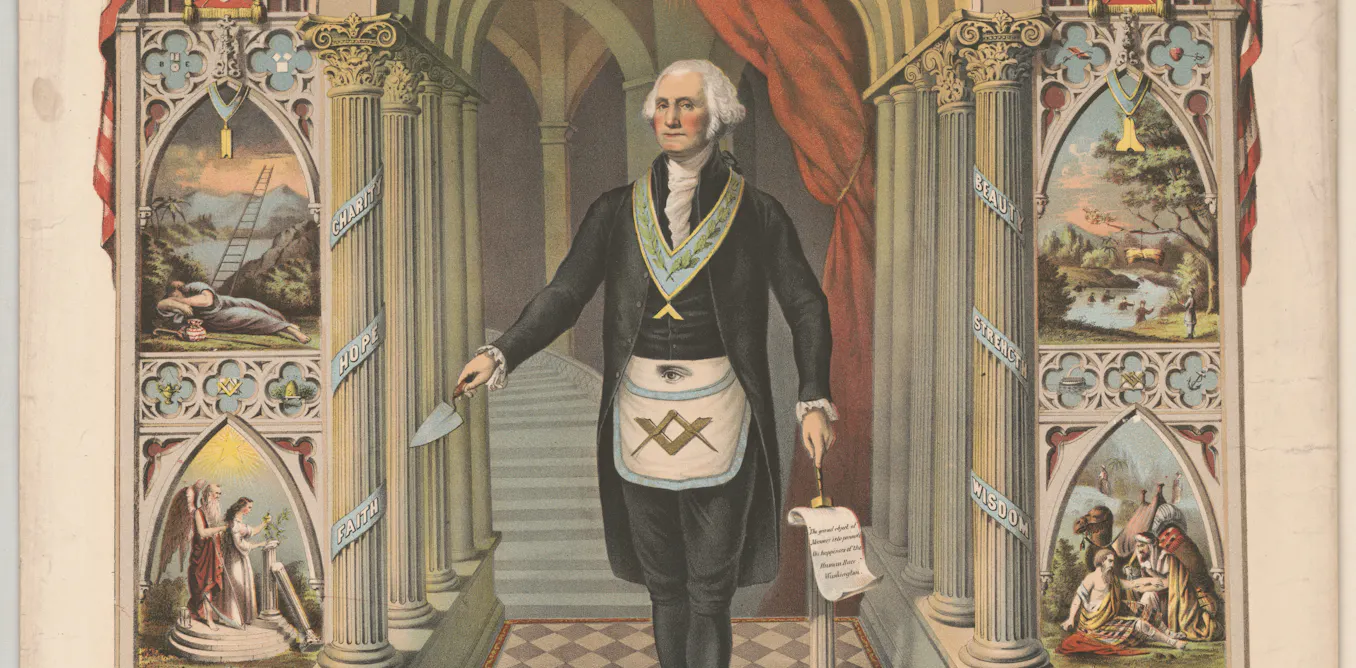 Philadelphia’s founding years were rife with conspiracy fears about ‘godless’ Freemasons and the Illuminati