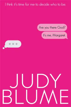 Book cover: Are you there God? It's me, Margaret - written as text messages