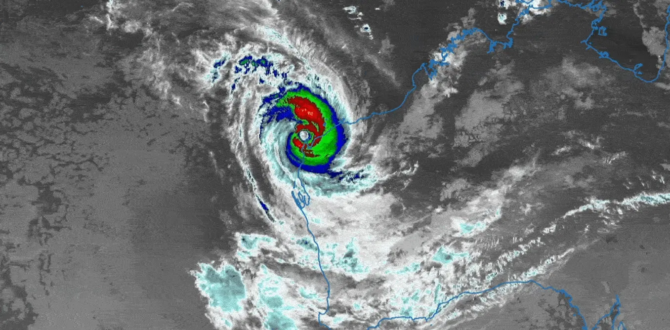 Cyclone Narelle is now larger and ‘more severe’ as it crosses the Western Australian coast