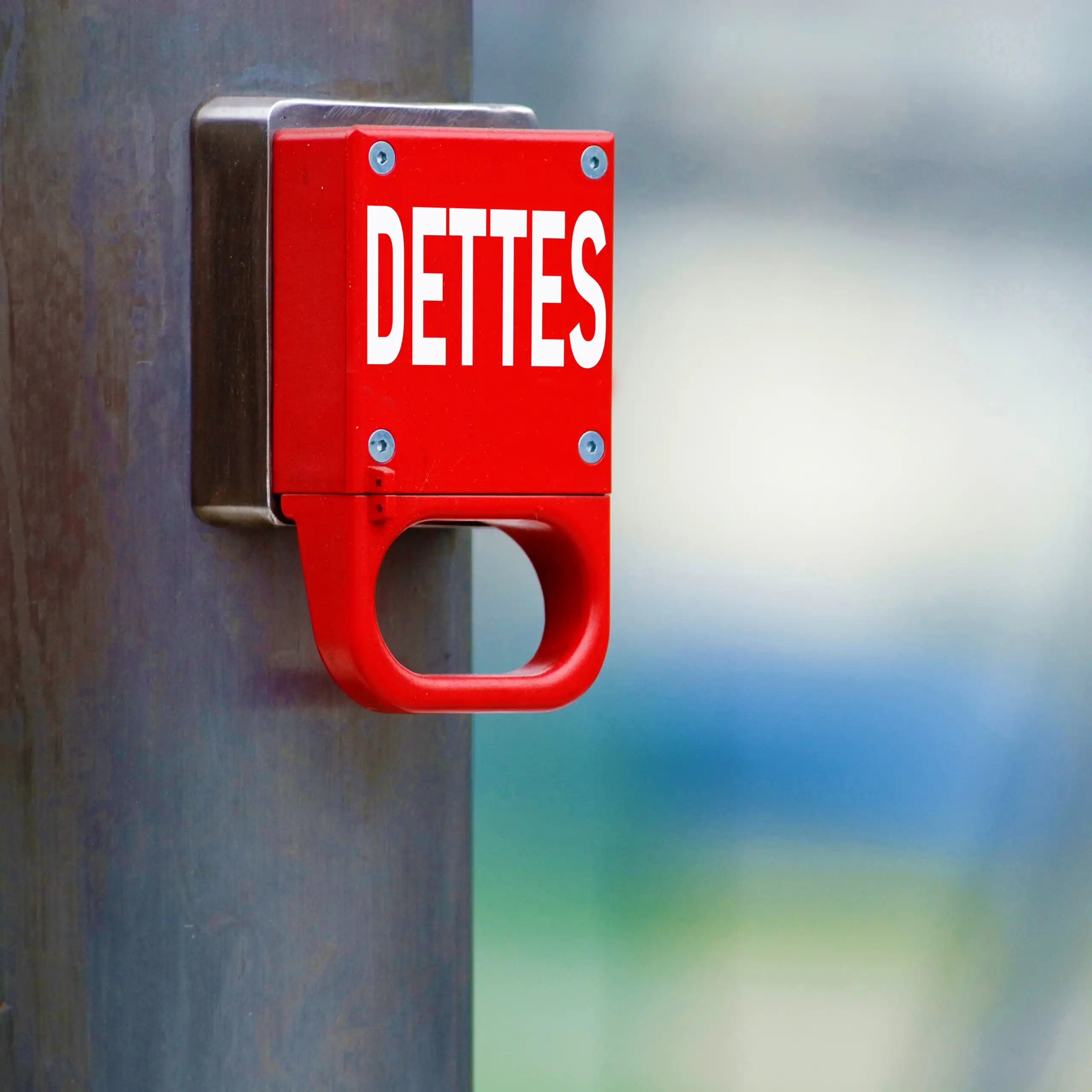 "Dette" en signal d'alarme.