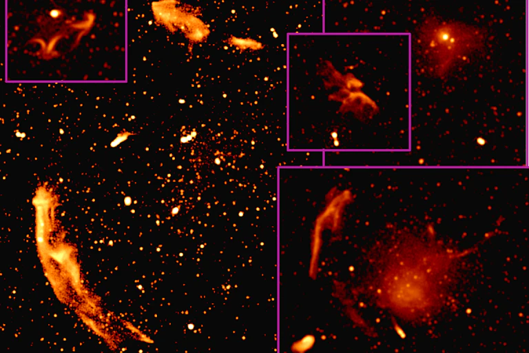 Dark background with bright areas