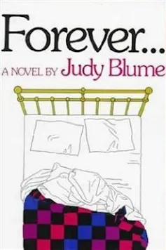 Book cover: Forever – picture is a bed
