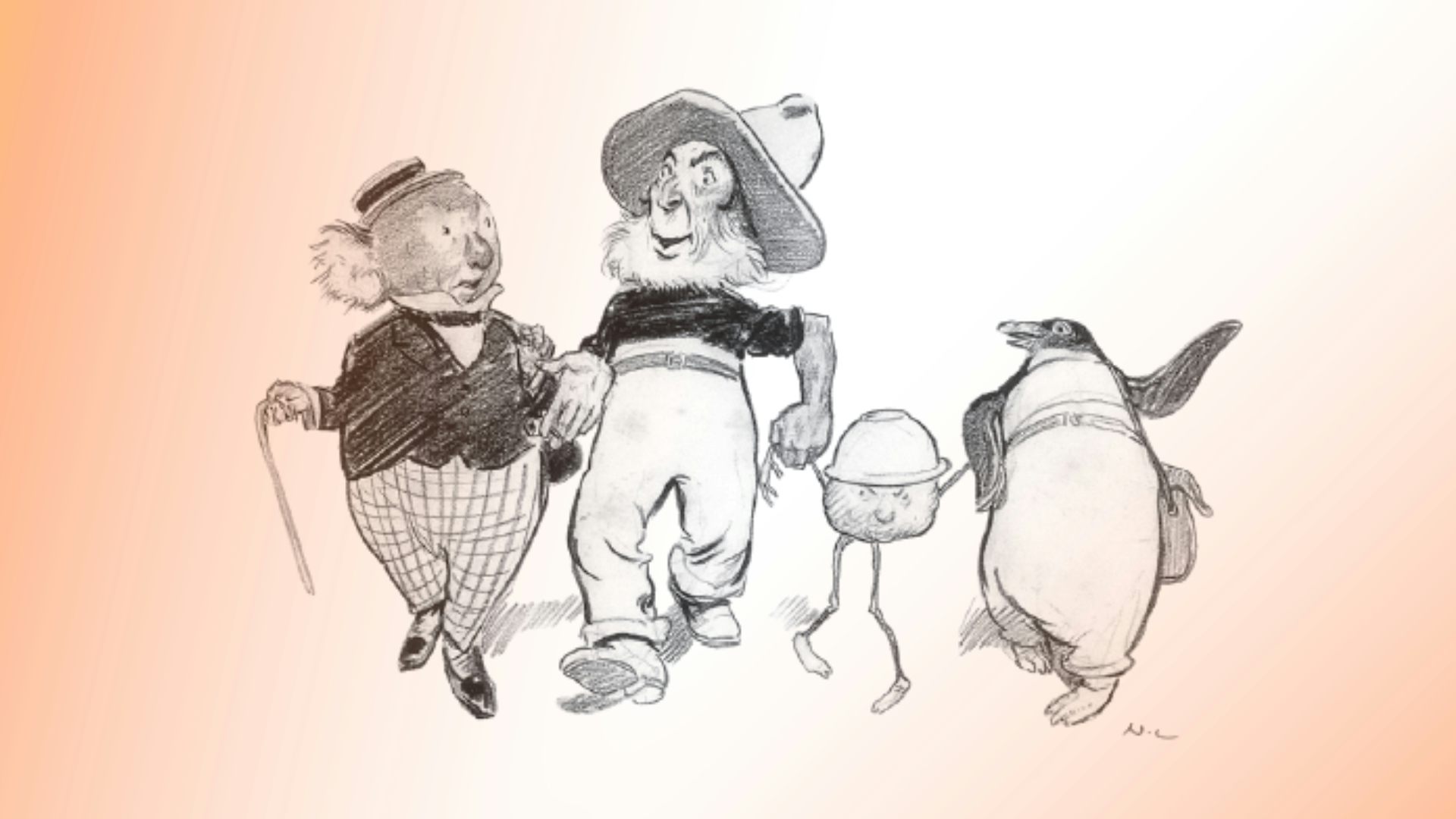 How Norman Lindsay wrote the The Magic Pudding to critique ‘Australian values’ – inspired by Nietzsche