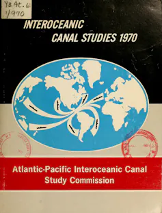 The cover of a bound book.