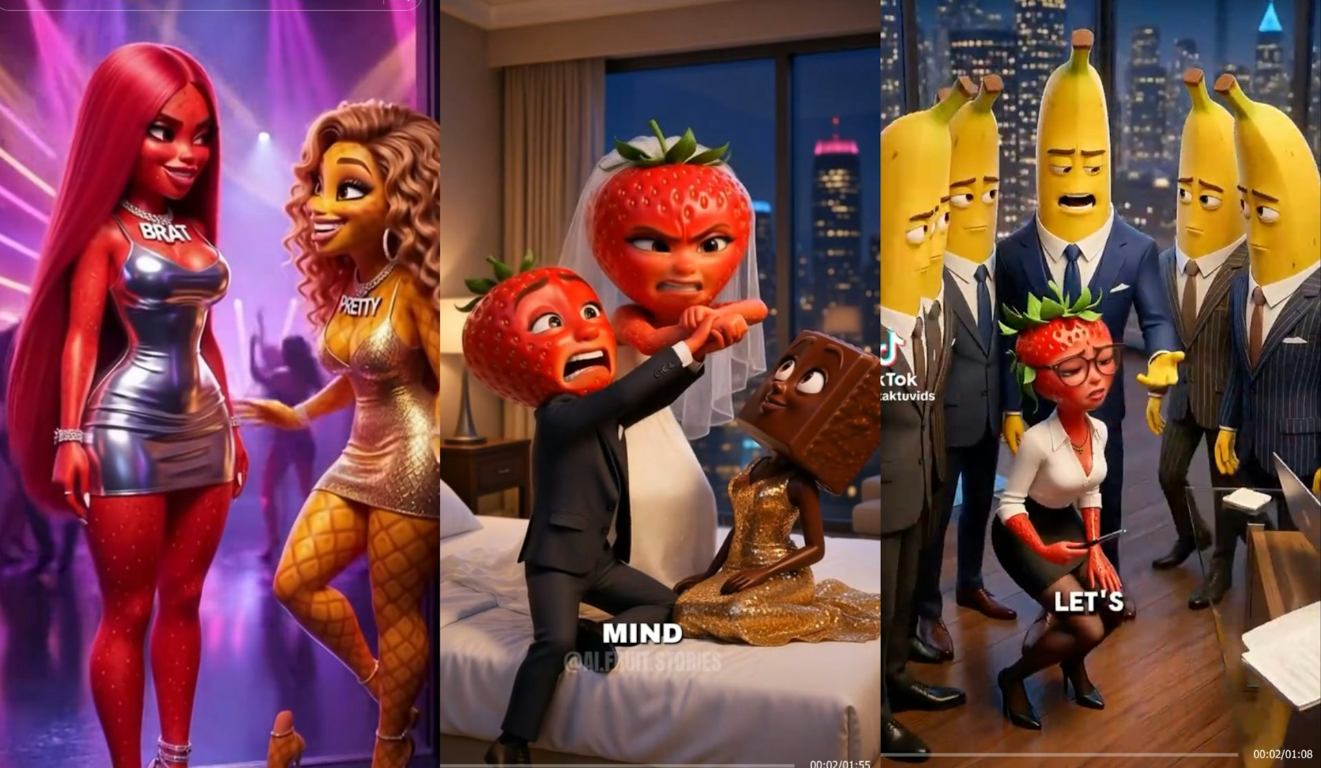 Unethical brain rot: why are millions watching AI fruits have affairs on TikTok?