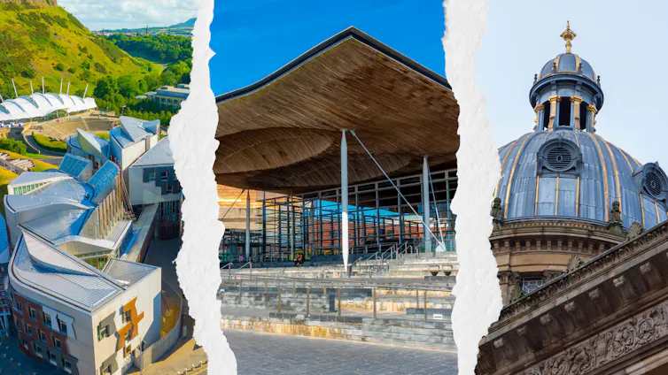 Scottish Parliament, Senedd Cymru, Birmingham Council dome