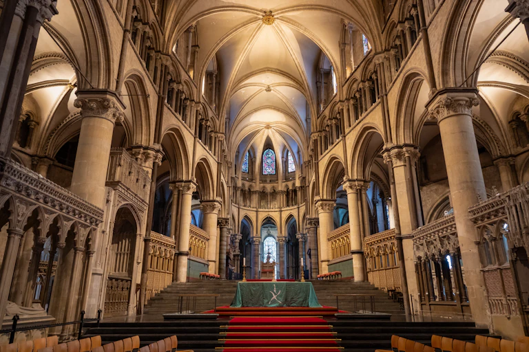 Interior of Canterbury Cathedral