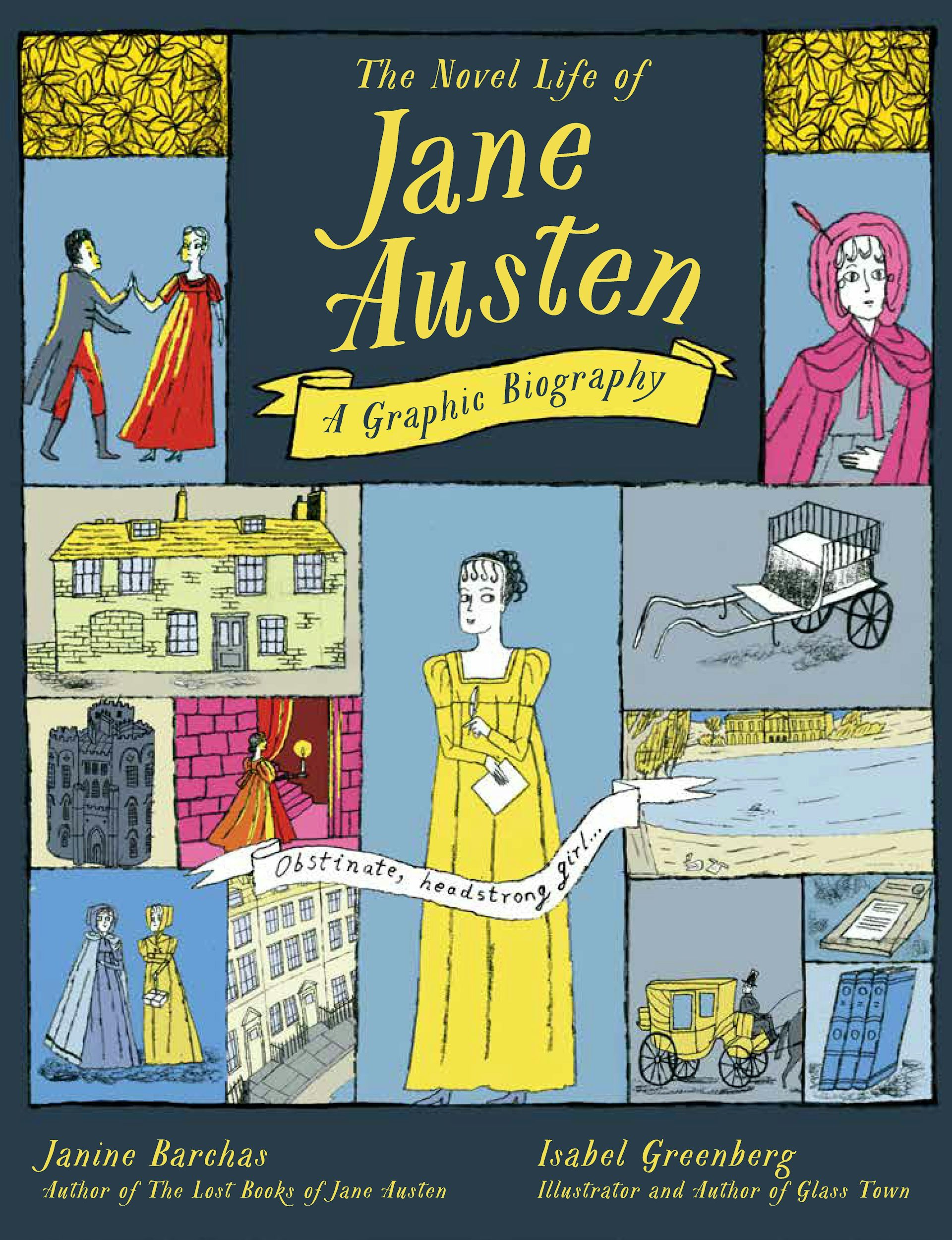 The cover of The Novel Life of Jane Austen