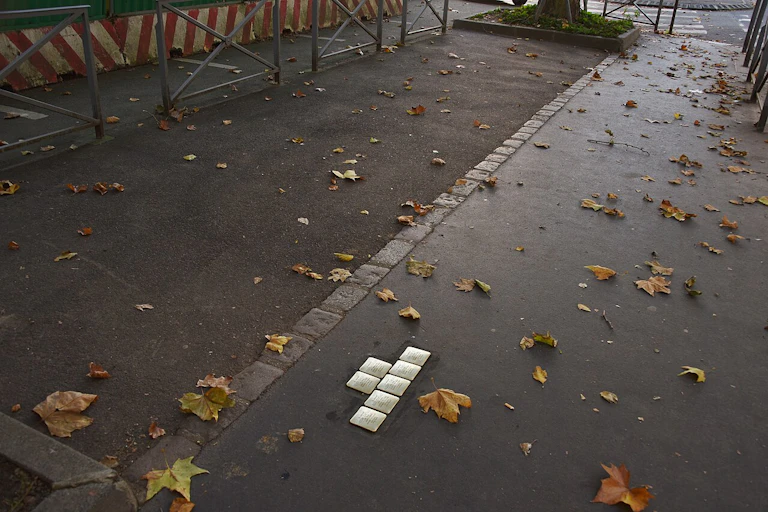 Stolpersteine à Rouen.