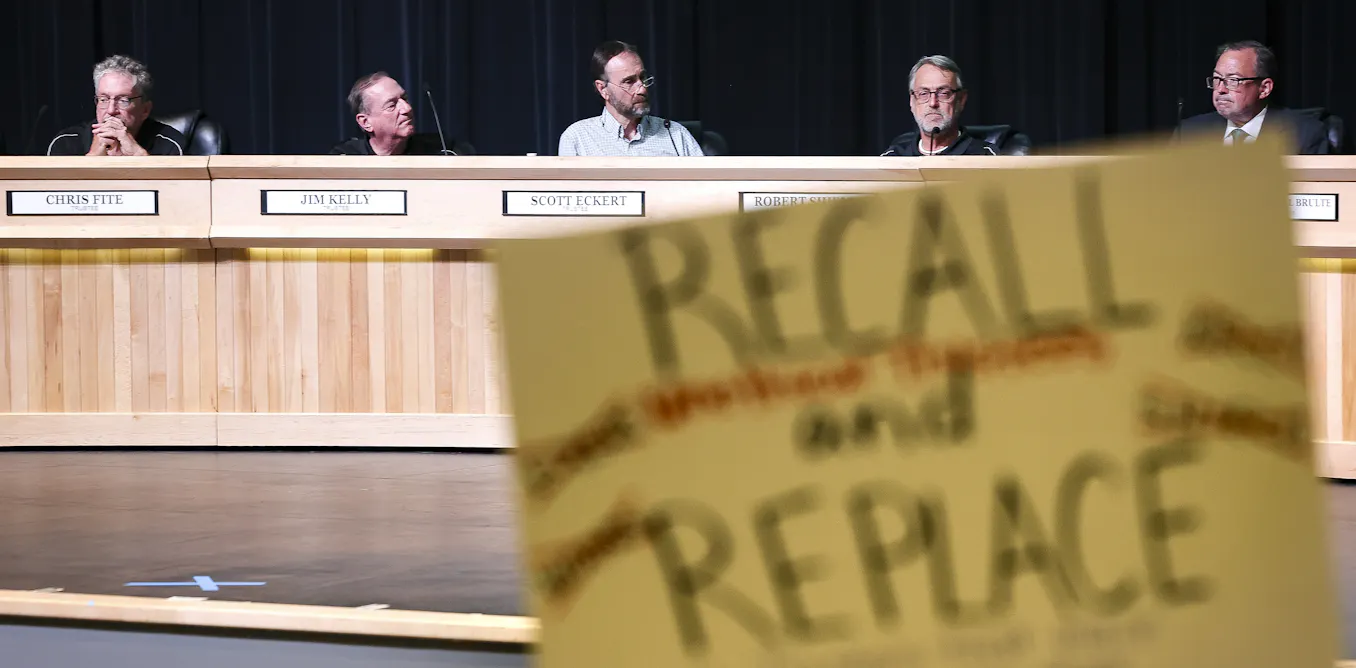 District school boards have become political hotbeds for book bans and more – here’s what they actually do District school boards have become political hotbeds for book bans and more – here’s what they actually do