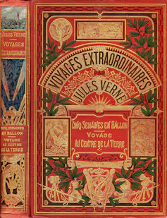 An original copy of 'From the Earth to the Moon'