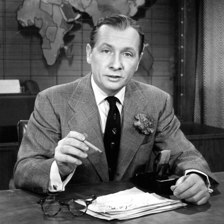 The Origins Of The All Powerful News Anchor