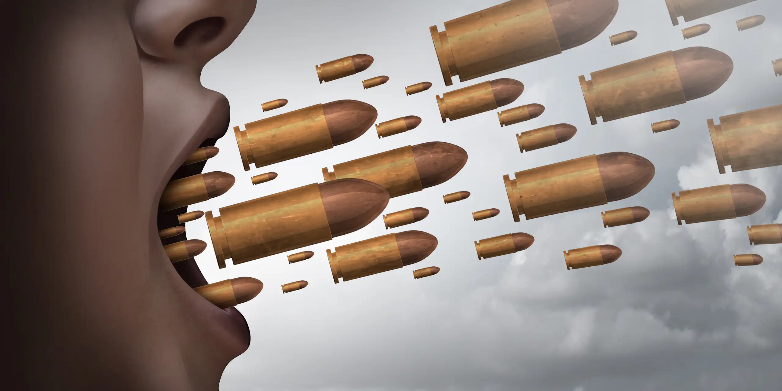 Quelqu'un qui "crie" des balles.