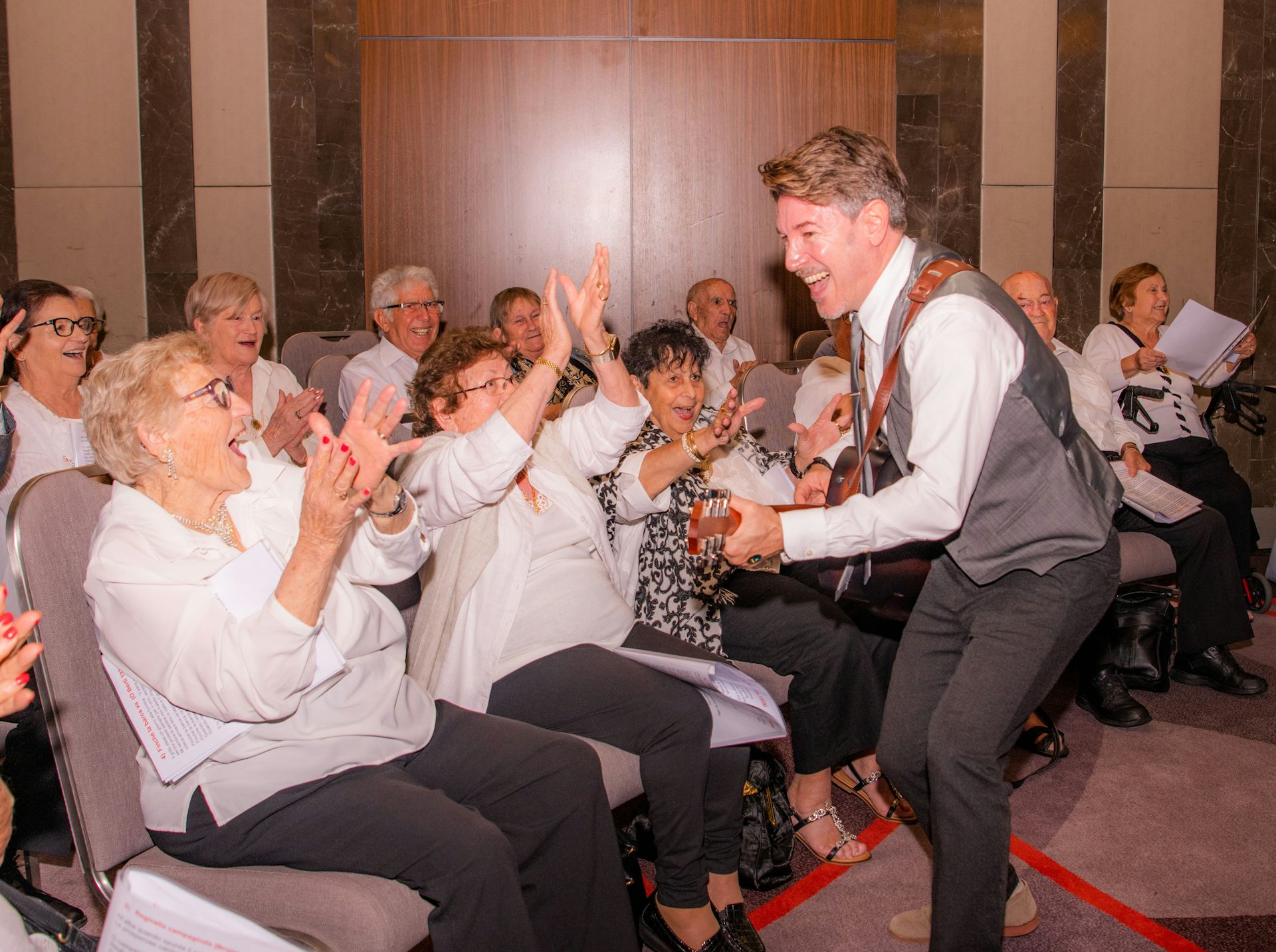 ‘This is where she comes alive’: for ageing migrants, community choirs are more than music