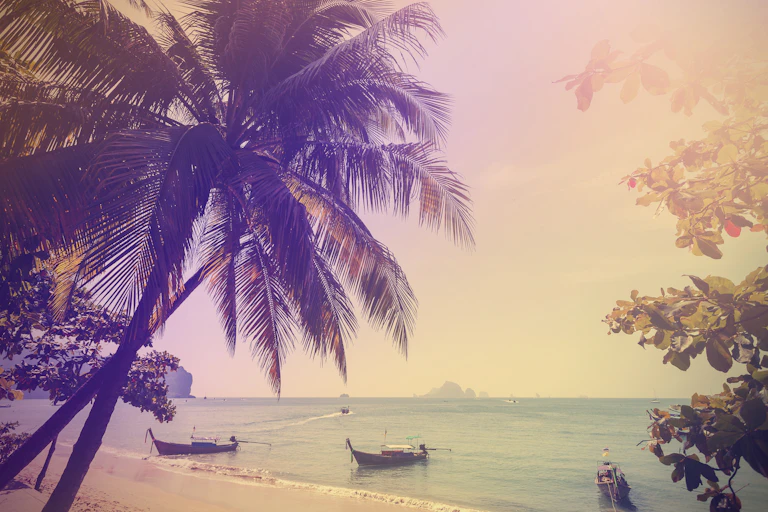 A faded holiday photo.