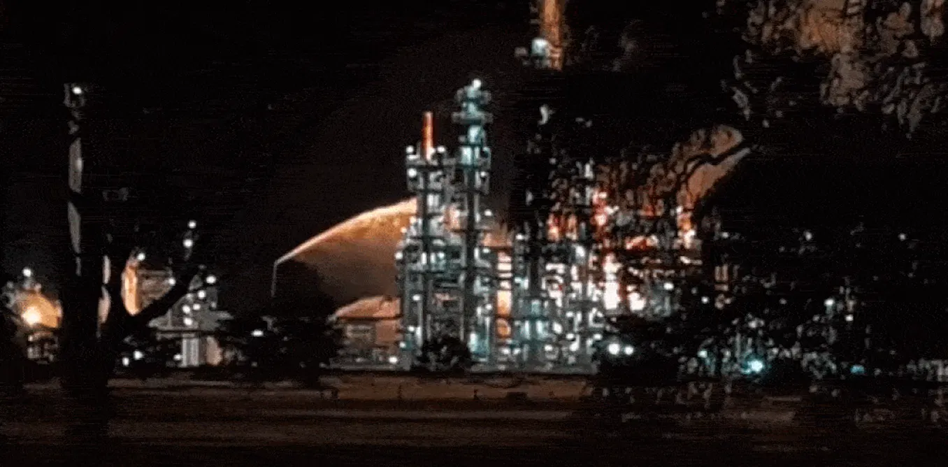 When oil refineries burn, here’s what happens to your lungs and heart
