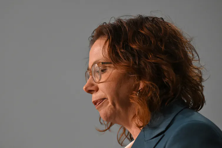 A photo of Minister for Employment Amanda Rishworth.