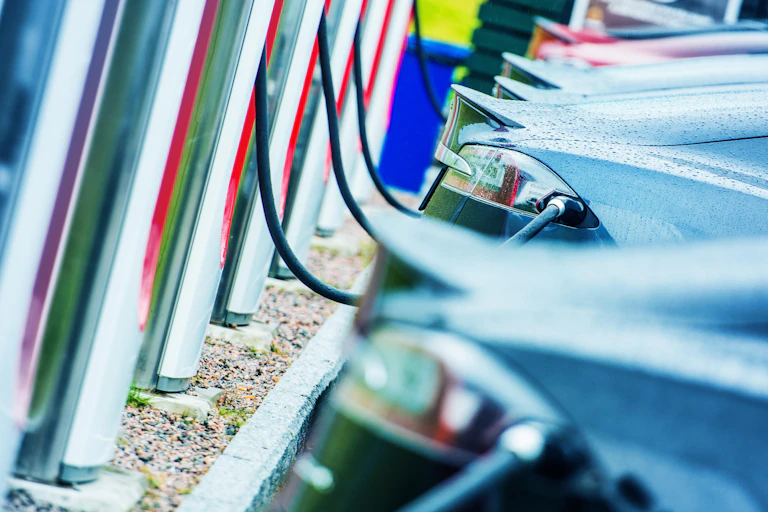 EVs charging