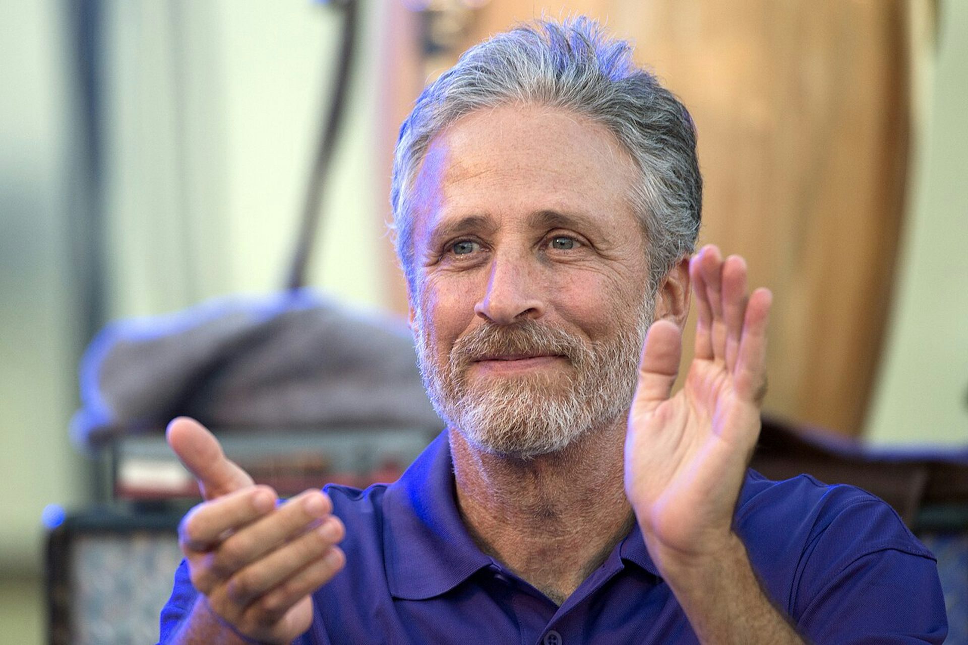 US comedian Jon Stewart.