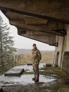 Portrait of a soldier