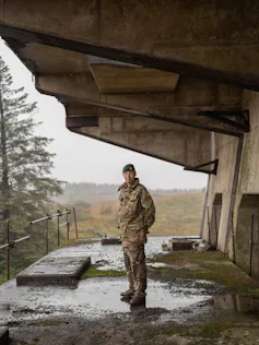 Portrait of a soldier