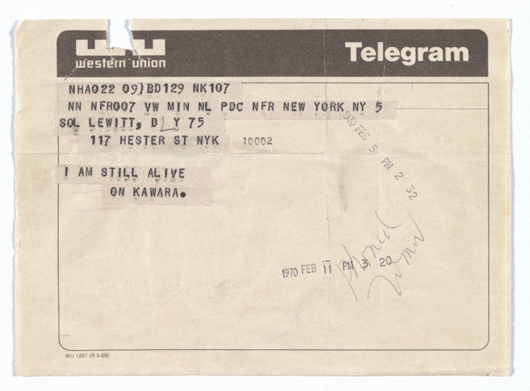 On Kawara Silence At The Guggenheim Reviewed