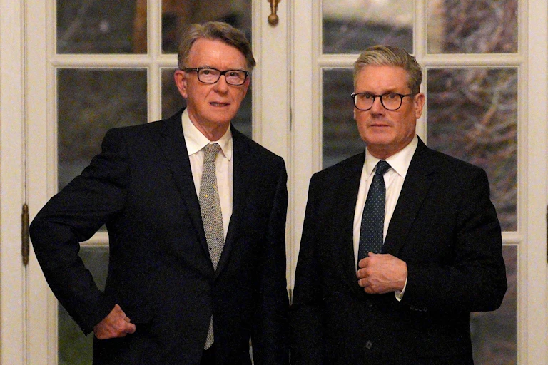 Lord Peter Mandelson and Sir Keir Starrmer