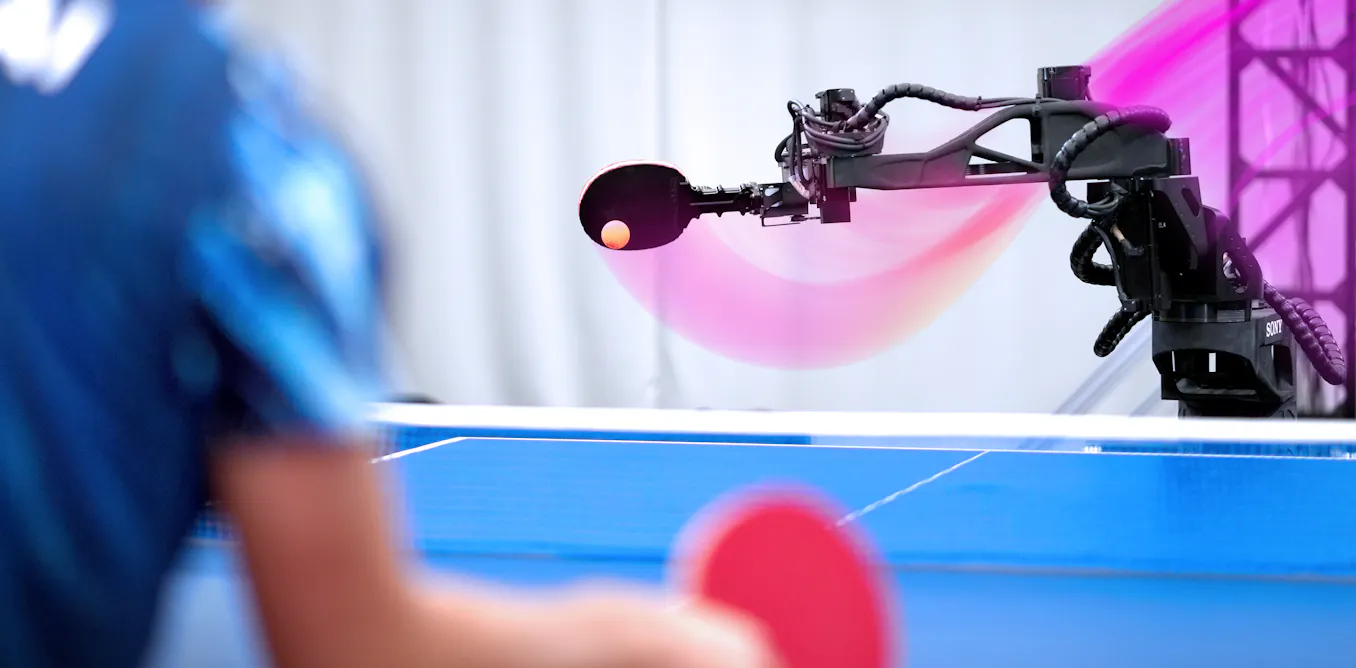 Robots Illuminate Limits and Insights into Human Sport
