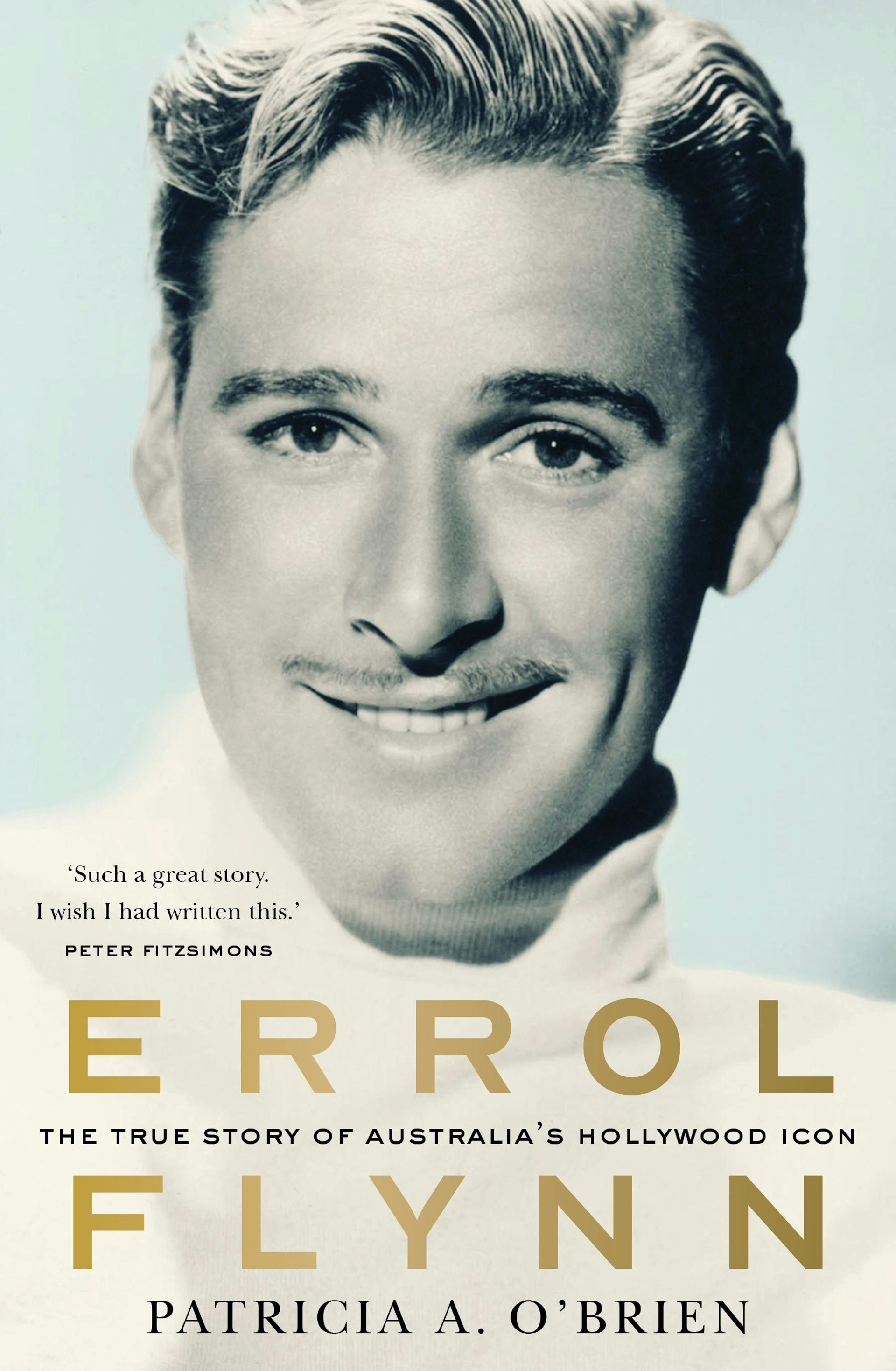 book cover: Errol Flynn