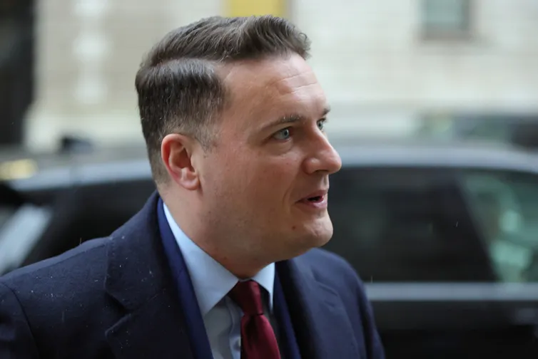 UK health secretary Wes Streeting.