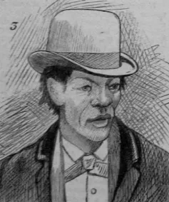 Cartoon of a dapper detective.