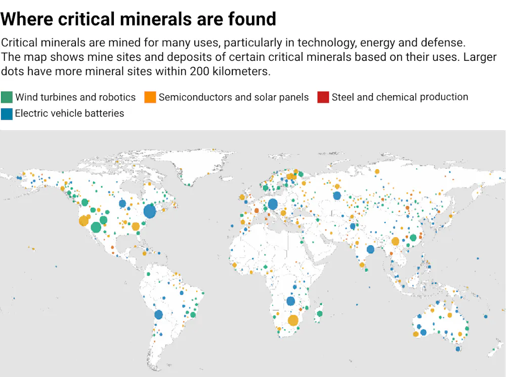 The race to mine critical minerals for AI and clean energy is creating ...