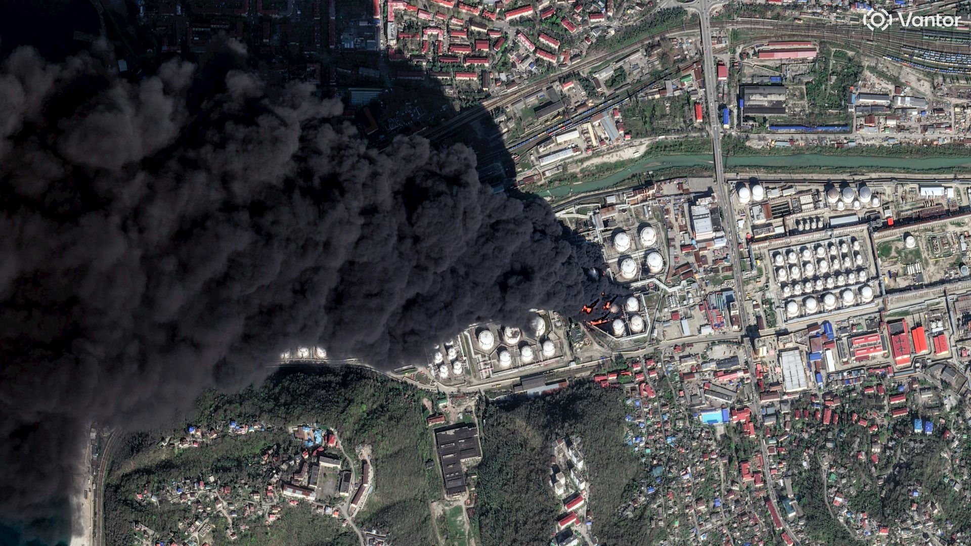 Oil refineries are catching fire in war or by accident. How does this worsen the energy crunch?