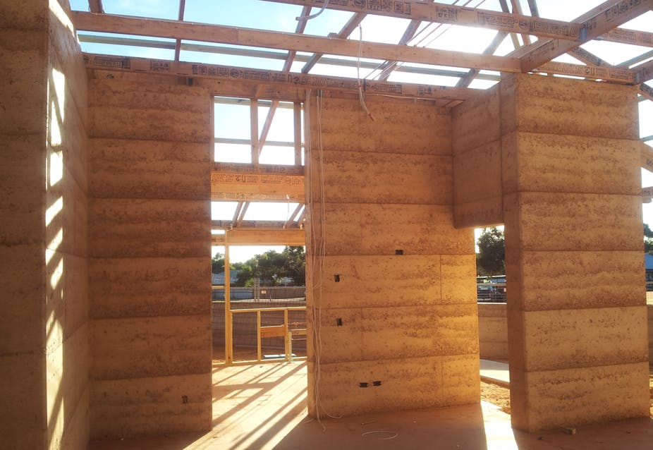 Rammed earth construction techniques images