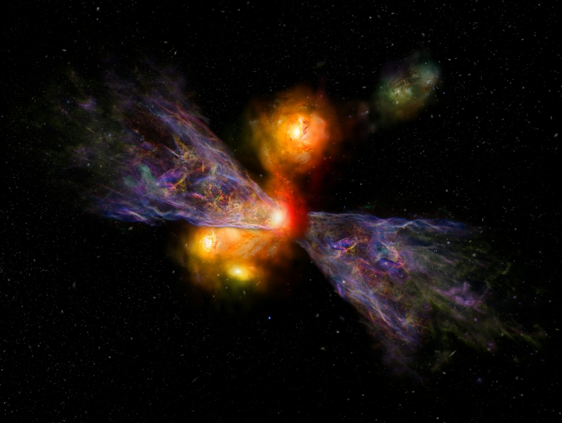 Astronomers found a galaxy in the throes of death – and they know what’s killing it