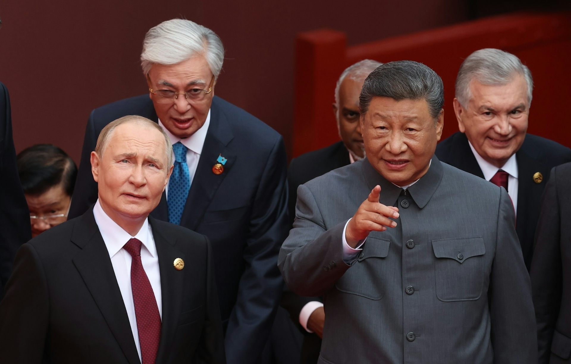 Vladimir Putin and Xi Jinping in Beijing, September 2025.