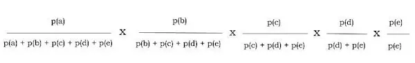 Plackett-Luce likelihood function