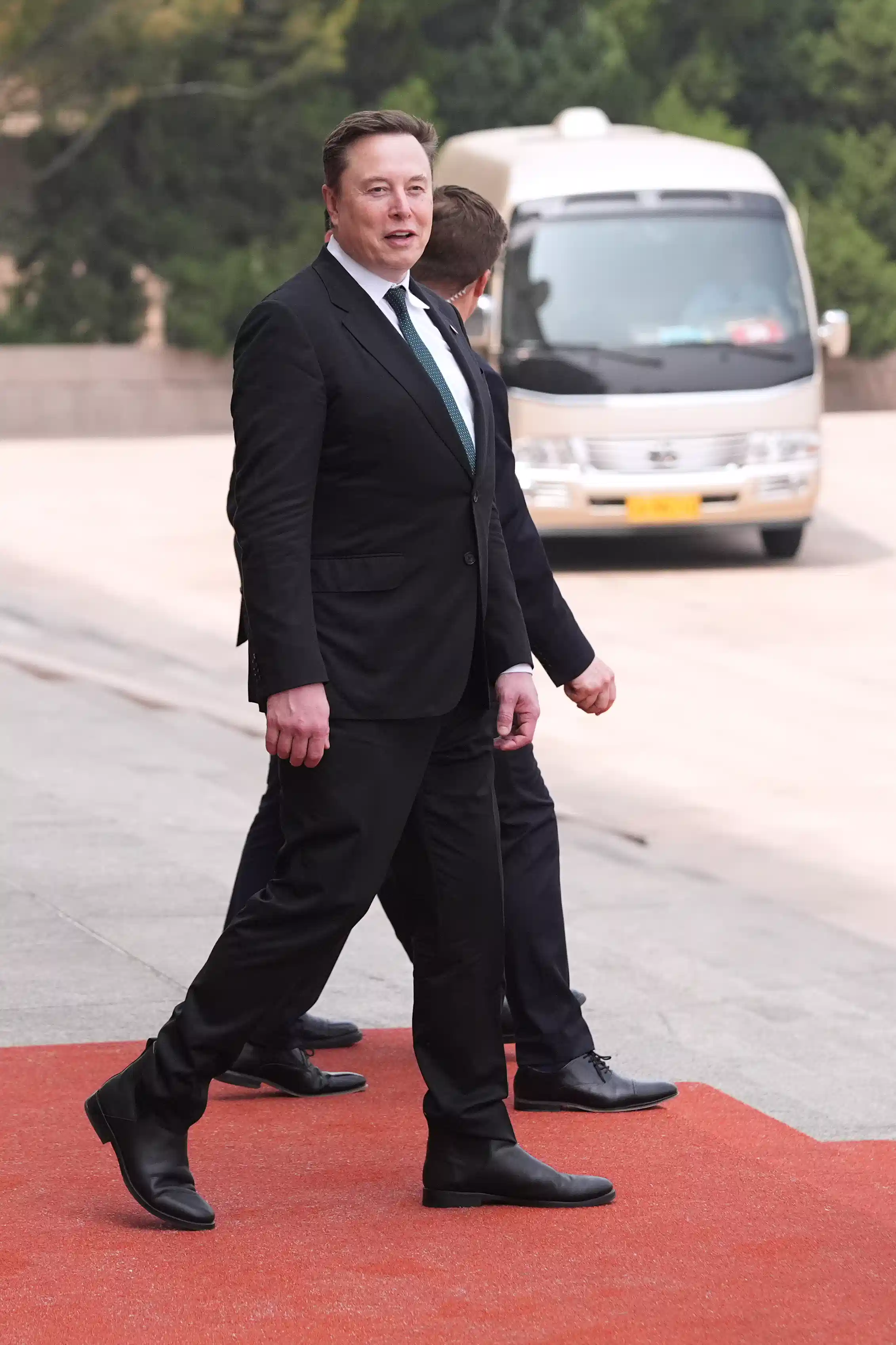 US businessman and billionaire Elon Musk