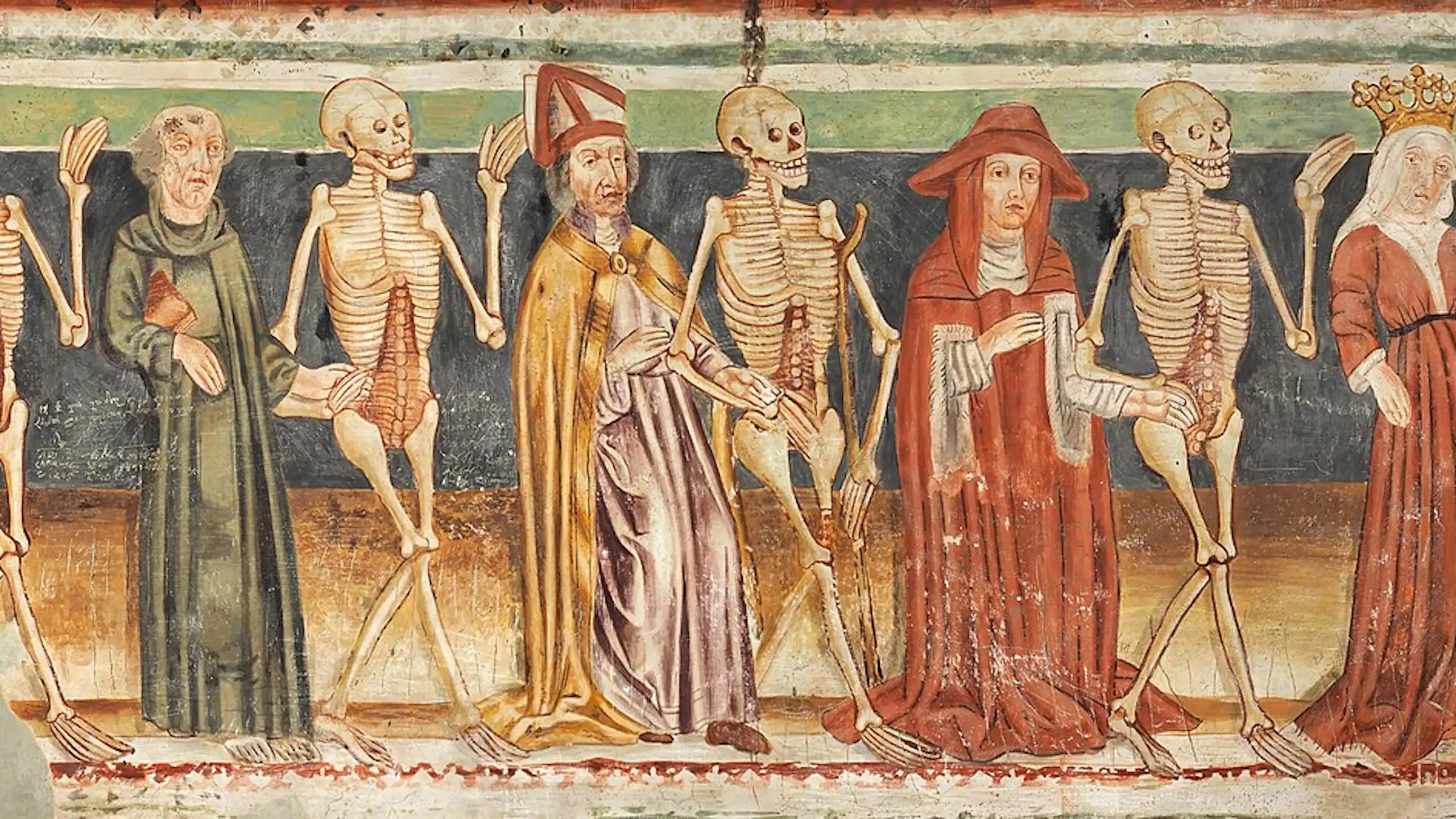 « La Danse macabre » de Jean de Kastav (1490).