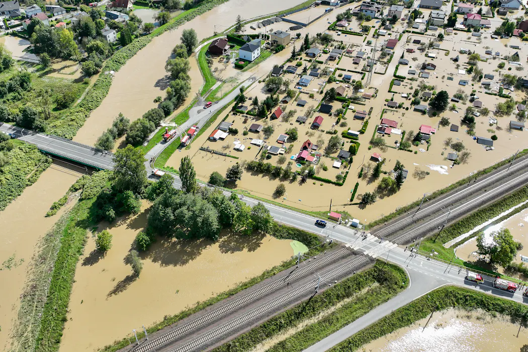 Climate change: how fires and floods are creating uninsurable areas across Europe