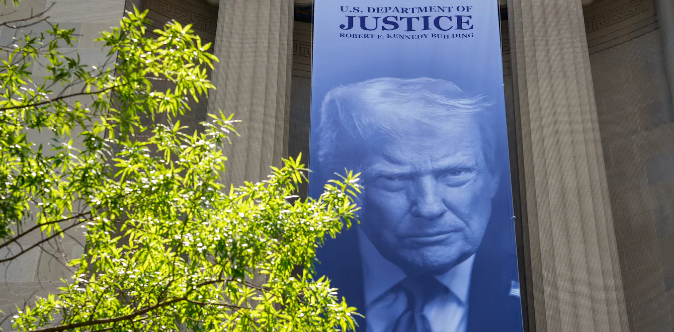 When a president settles his own lawsuit to create a fund for allies, fundamental questions about justice arise