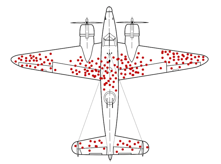 Diagram of a plane covered in red dots.