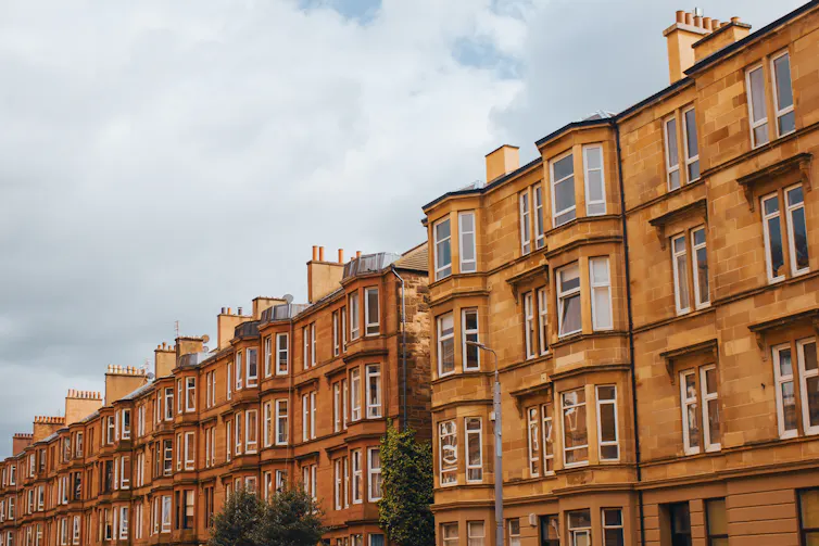 Tenement building in Glasgow