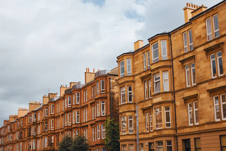 Tenement building in Glasgow